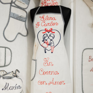 Delantal pareja
