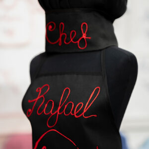 Gorro cocinero colorado mujer y hombre